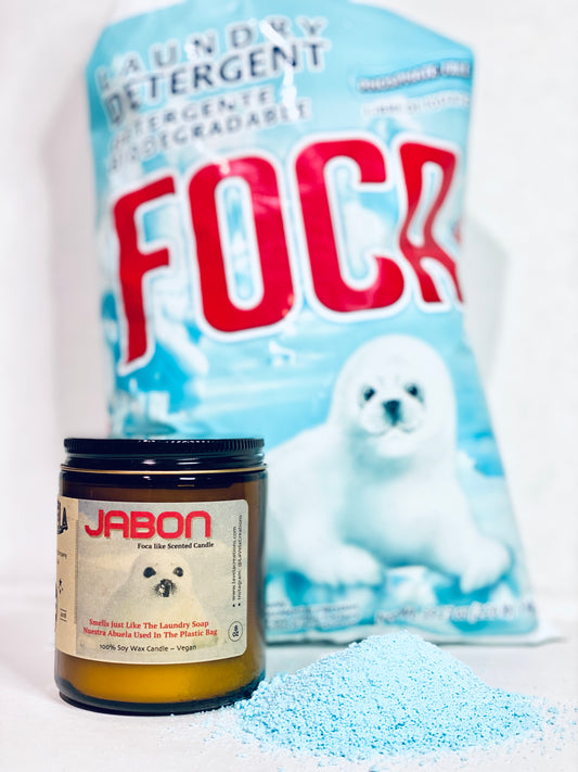 Jabon Foca ~ Fresh Laundry Soap Scent Our Abuela Used ~ 100% Soy Ca image 0
