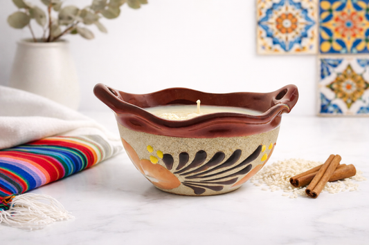 Horchata Candle ~ Vanilla Cinnamon Blend ~ 100% Soy Candle ~ Small Bowl