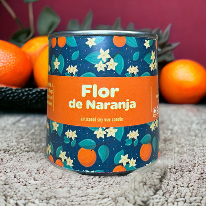 Flor de Naranja ~ Refreshing Orange Blossom Soy Candle image 0