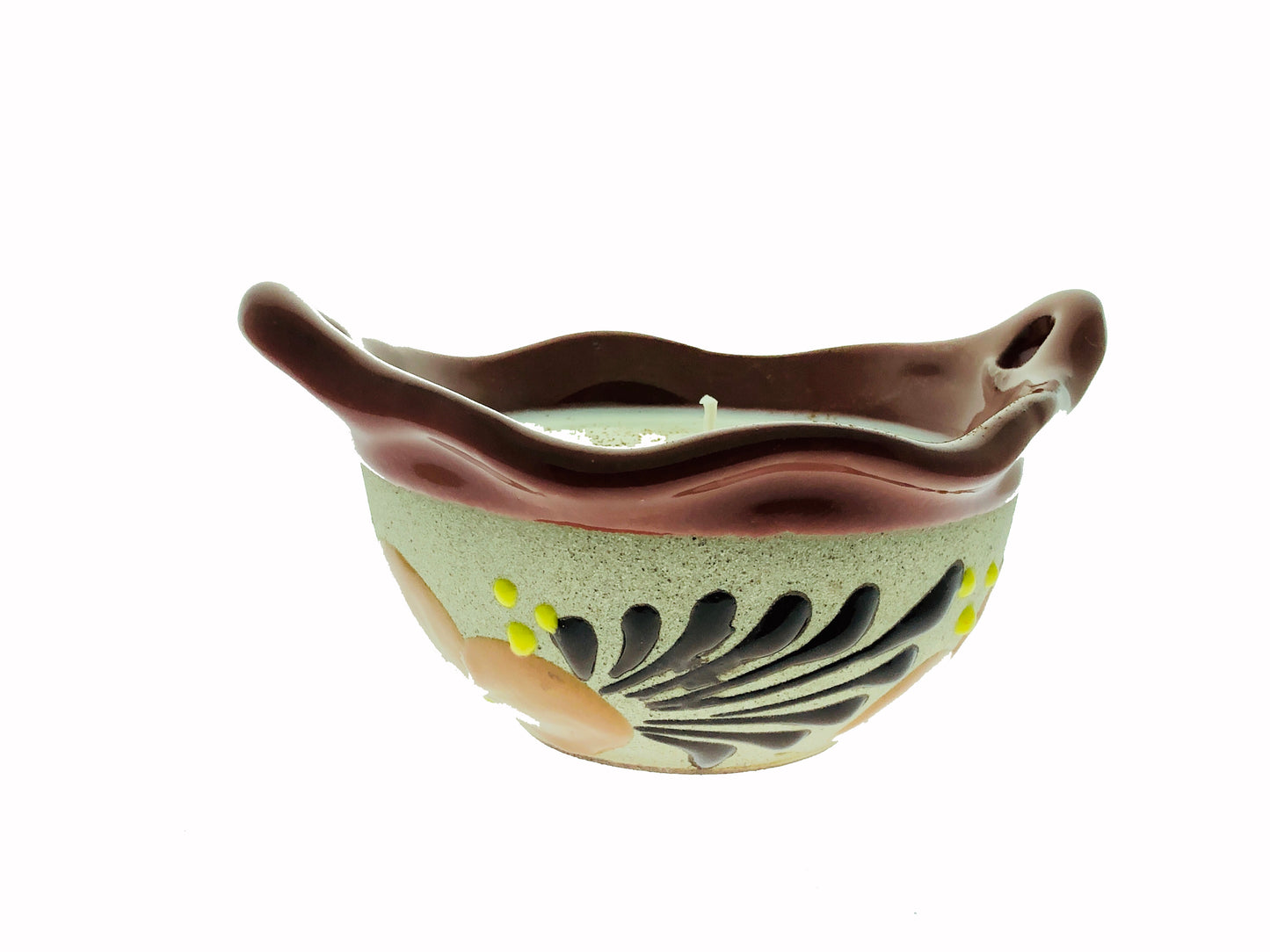 Cafe de Olla Candle ~ Fresh Coffee with Cinnamon ~ 100% Soy Candle~ Sm Bowl image 2