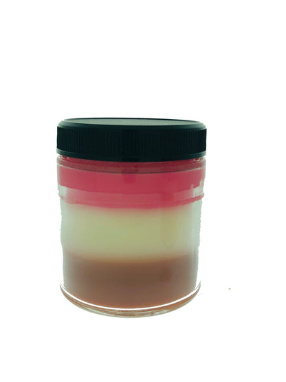 Duvalin Tri-Scented  Soy Candle ~ Chocolate, Vanilla, Strawberry image 3