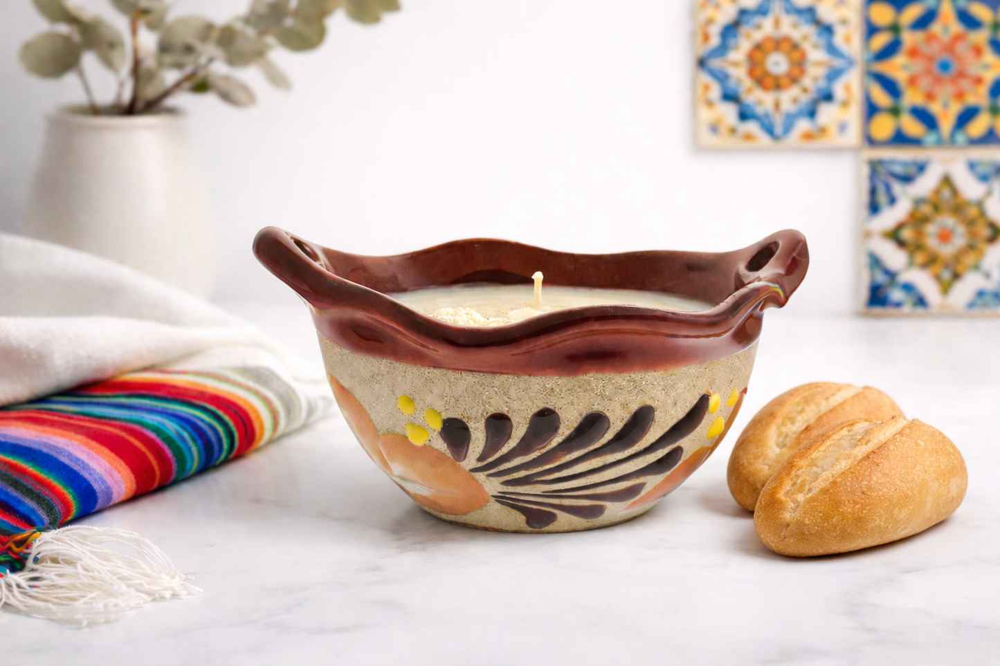 Freshly Baked Bolillo Candle ~ Smells just like a panaderia of Bolillos