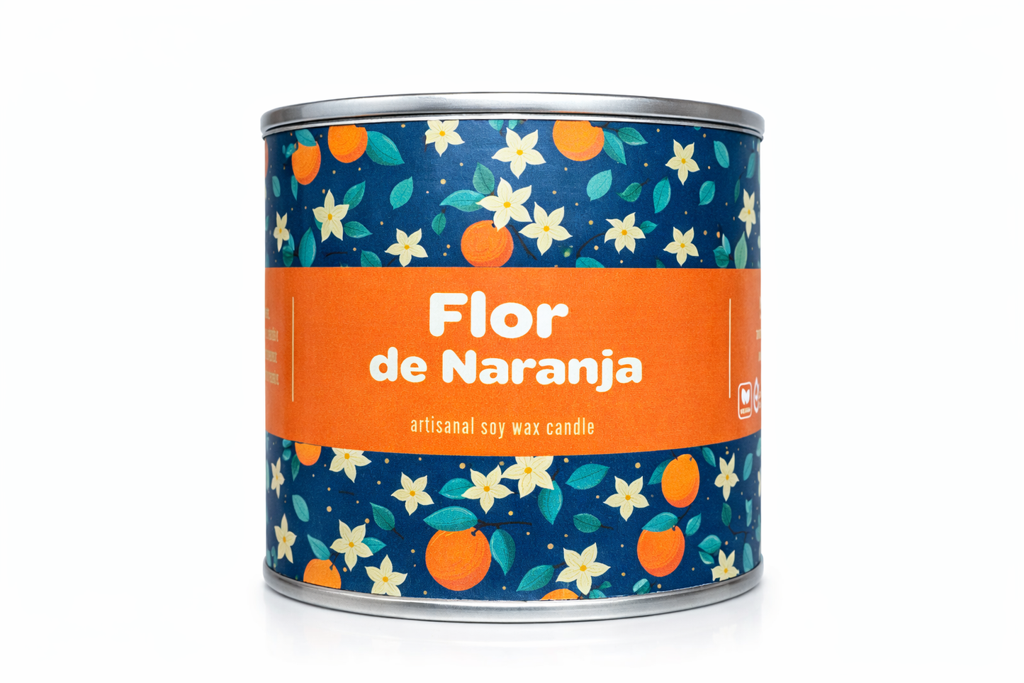 Flor de Naranja ~ Refreshing Orange Blossom Soy Candle