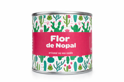 Flor de Nopal Scented 100% Soy Candle