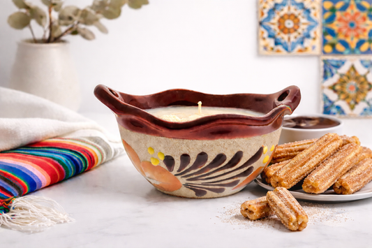 Churro Candle ~ Sweet Vanilla Cinnamon Blend ~