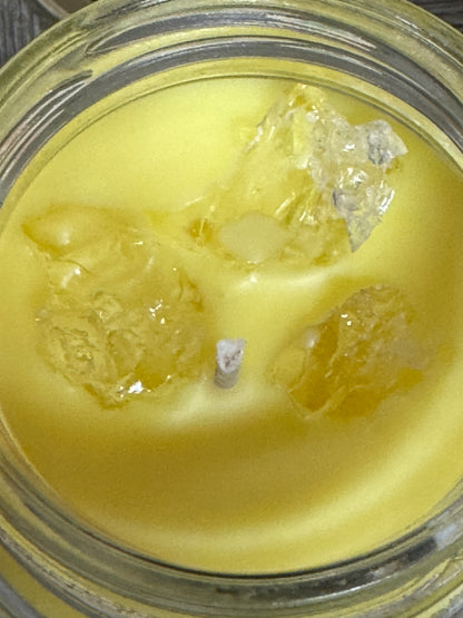 Agua De Pina ~ Aguas Frescas Collection ~ Soy Wax Candle In Vitrolero image 2