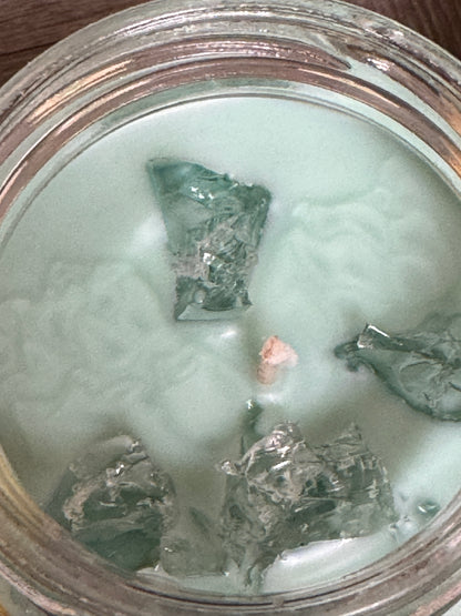 Agua De Limon ~ Aguas Frescas Collection ~ Soy Wax Candle In Vitrolero image 2